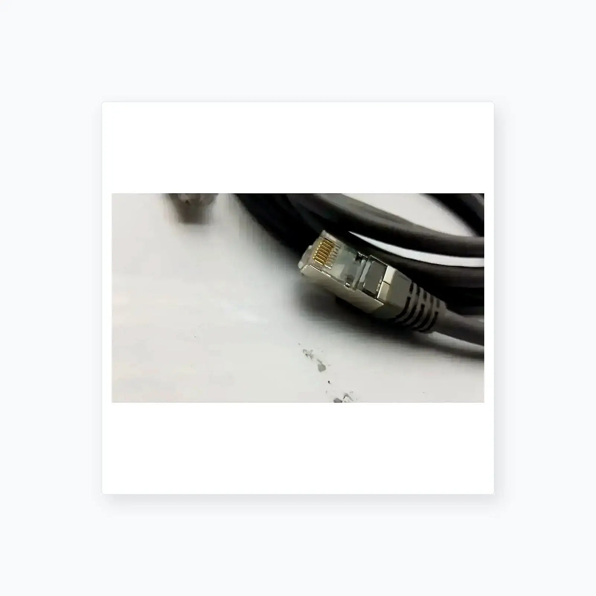 CAT5E-GY UTP Patch Network Cable, Grey Ethernet Patch Cable, second-hand product photo 6