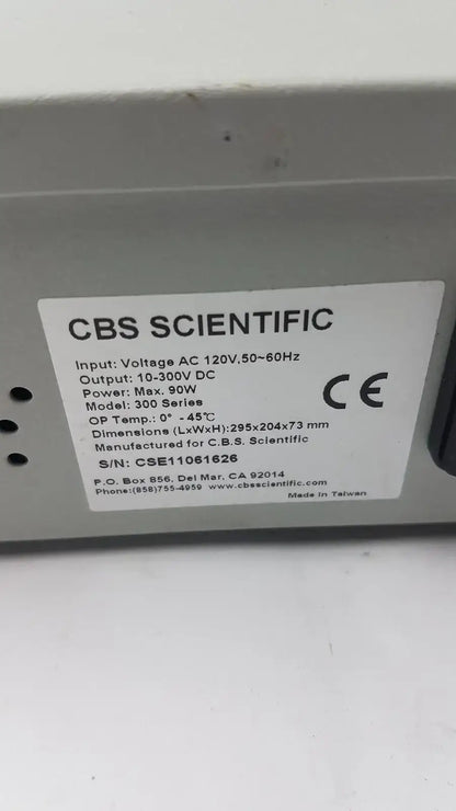 CBS Scientific EPS-300 IIV 300V Electrophoresis Power Supply 300II Electrophoresis Power Supply, as-is (for parts) product photo 5