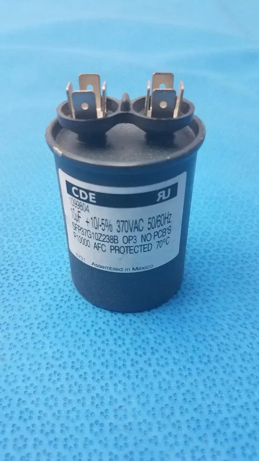 CDE (Cornell Dubilier) CDE 10uF +10/-5% 370V AC 50-60Hz Capacitor SFP37G12.5K238B-F Capacitor, second-hand product photo 1