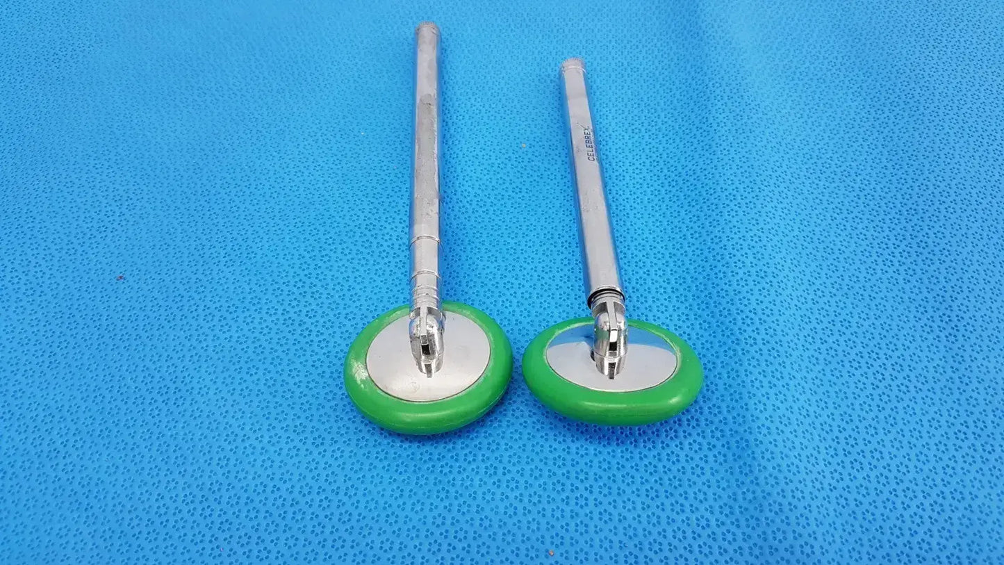 Celebrex Neurological Reflex Hammer Stainless Steel Green Head – Set of 2 Reflex Hammer, second-hand product photo 2