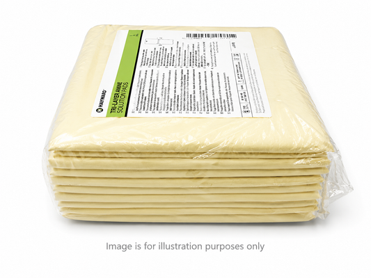 100 Count Case Halyard Tri Layer AAMi 2 Isolation Gown Size L - Case of 6