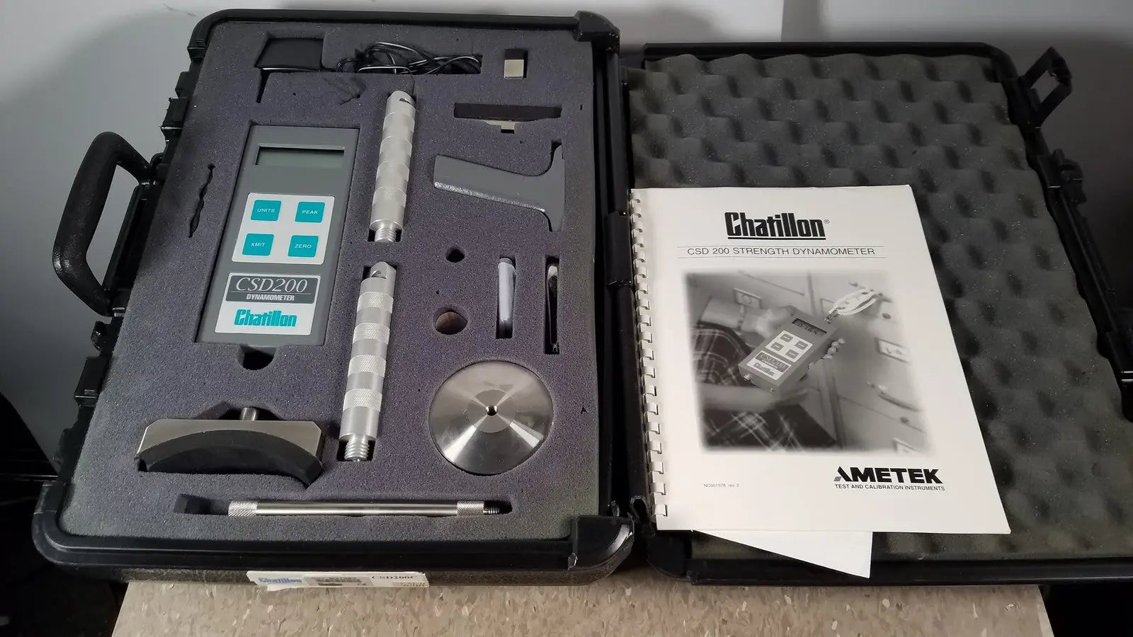 Reuse Medical Chaltilon CSD200 Dynamometer Other Medical & Lab Equipment, second-hand product photo 1