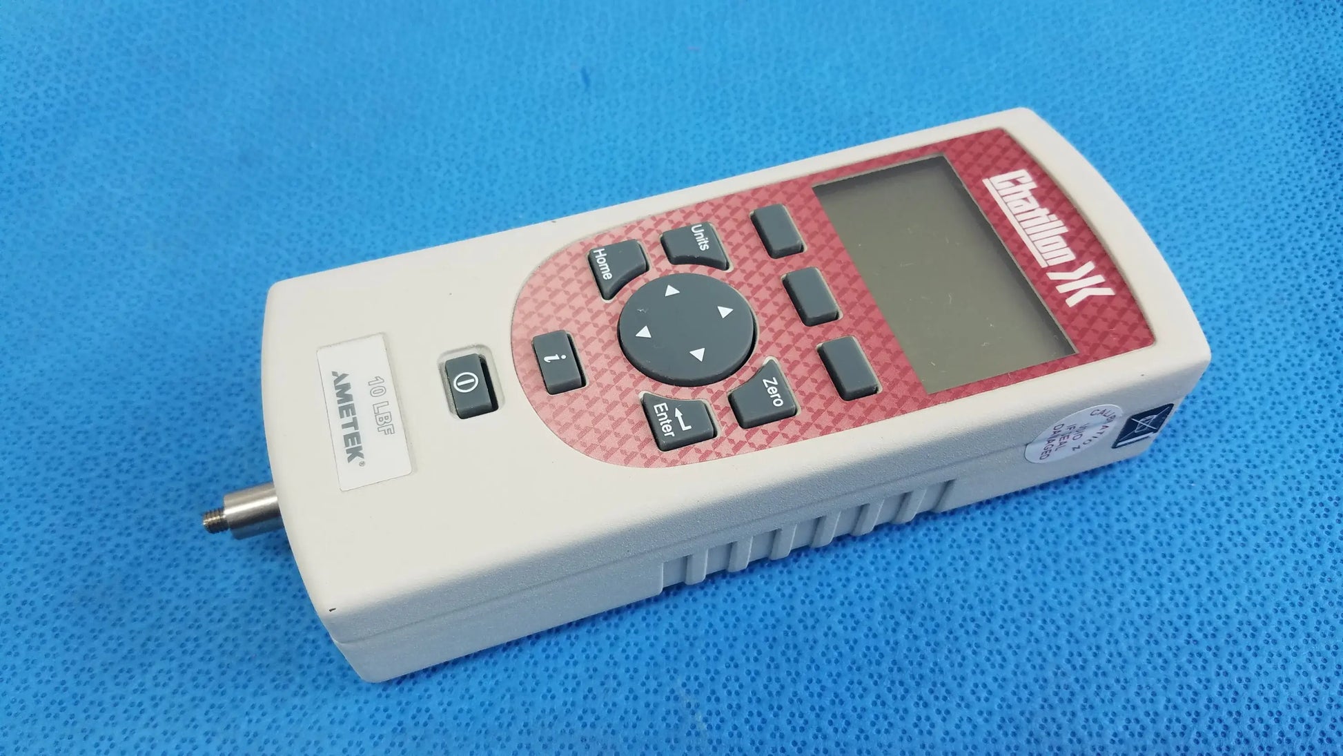 Chatillon 10LBF Ametek Digital Force Gauge Meter Digital Force Gauge Meter, second-hand product photo 3