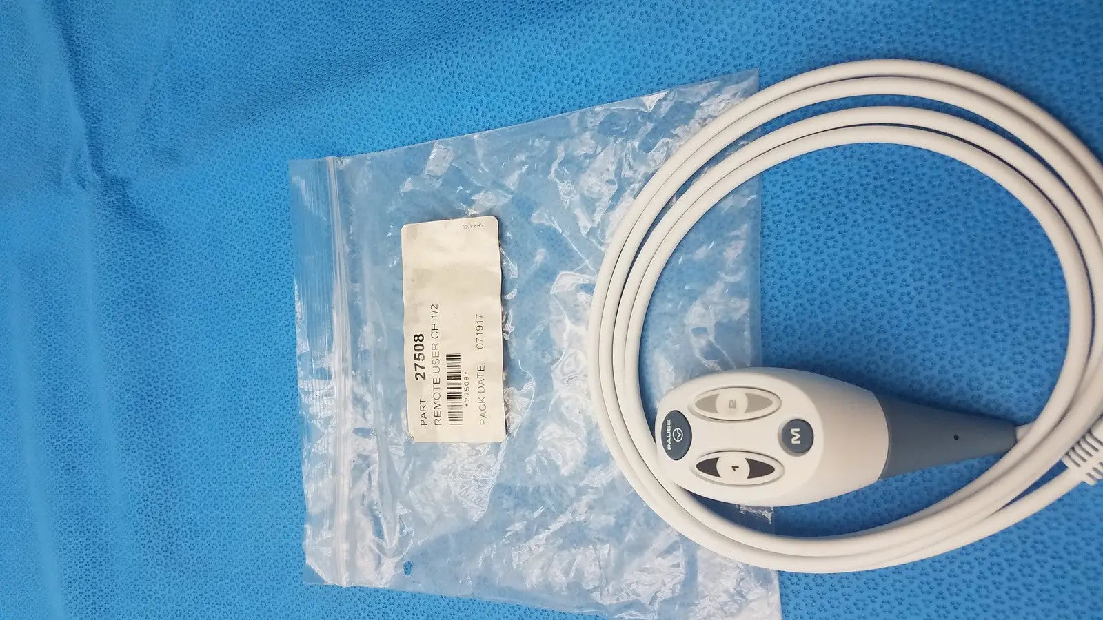Chattanooga Operator Remote 27508 – Channel 1 & 2 Control – Therapy System Part Electrotherapy Remote Control, second-hand product photo 3