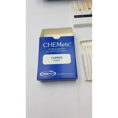 Chemetrics K-3510 Coloriimetric Copper Test Kit With C-3510, Copper R-3510 Colorimetric Copper Test Kit, second-hand product photo 14