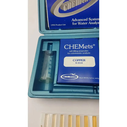 Chemetrics K-3510 Coloriimetric Copper Test Kit With C-3510, Copper R-3510 Colorimetric Copper Test Kit, second-hand product photo 4