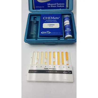 Chemetrics K-3510 Coloriimetric Copper Test Kit With C-3510, Copper R-3510 Colorimetric Copper Test Kit, second-hand product photo 2