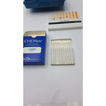 Chemetrics K-3510 Coloriimetric Copper Test Kit With C-3510, Copper R-3510 Colorimetric Copper Test Kit, second-hand product photo 13