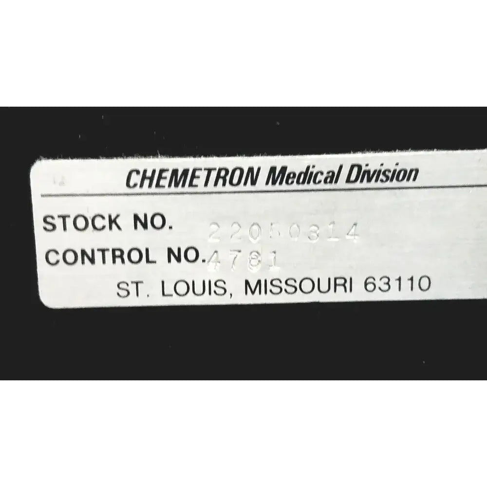 Chemetron Intermittent Vacuum Regulator 22050314 Intermittent Vacuum Regulator, as-is (for parts) product photo 2
