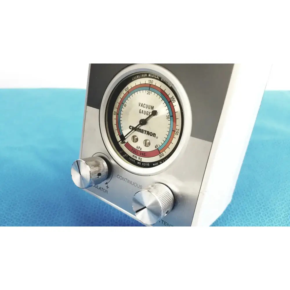 CHEMETRON Medical Division Intermittent Vacuum Regulator Stock# 22050314 Vacuum Regulator, second-hand product photo 10