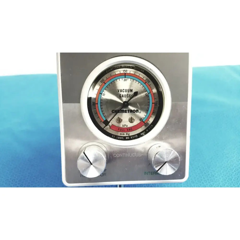 CHEMETRON Medical Division Intermittent Vacuum Regulator Stock# 22050314 Vacuum Regulator, second-hand product photo 8