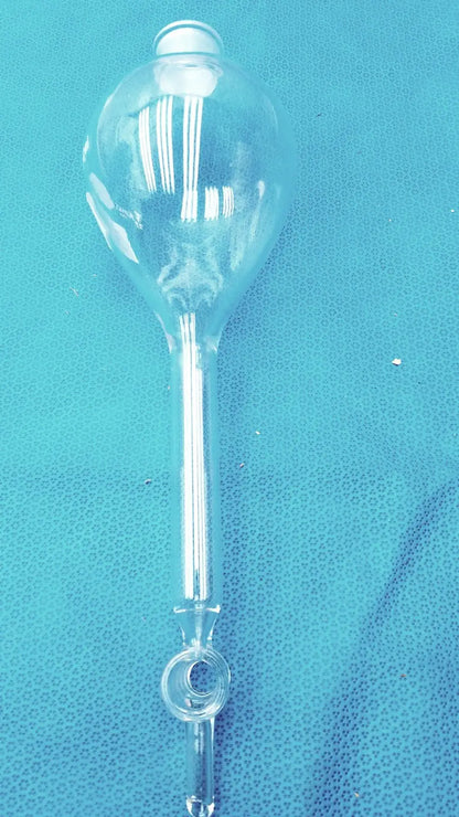 Chemglass Glass Chromatography Column Reservoir 2.3" ID x 12" EL 1/CS 500mL Laboratory Glassware, second-hand product photo 6
