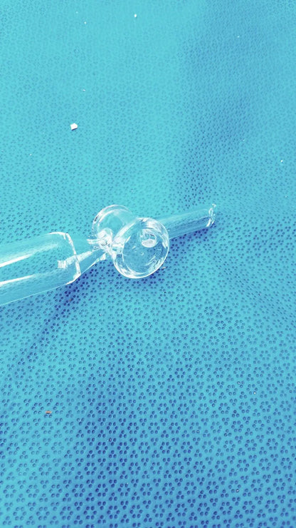 Chemglass Glass Chromatography Column Reservoir 2.3" ID x 12" EL 1/CS 500mL Laboratory Glassware, second-hand product photo 7
