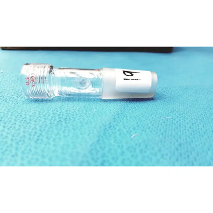 Chemglass Universal Inlet Adapter w/ Chem-Thread & Hose Barb – Lab Use Laboratory Glassware Adapter, second-hand product photo 2