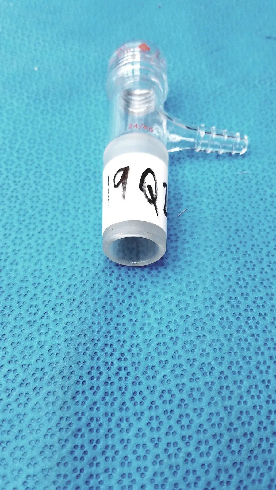 Chemglass Universal Inlet Adapter w/ Chem-Thread & Hose Barb – Lab Use Laboratory Glassware Adapter, second-hand product photo 7