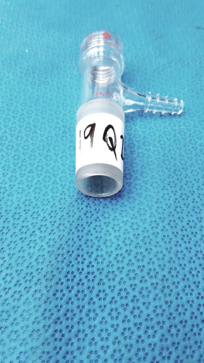 Chemglass Universal Inlet Adapter w/ Chem-Thread & Hose Barb – Lab Use Laboratory Glassware Adapter, second-hand product photo 7