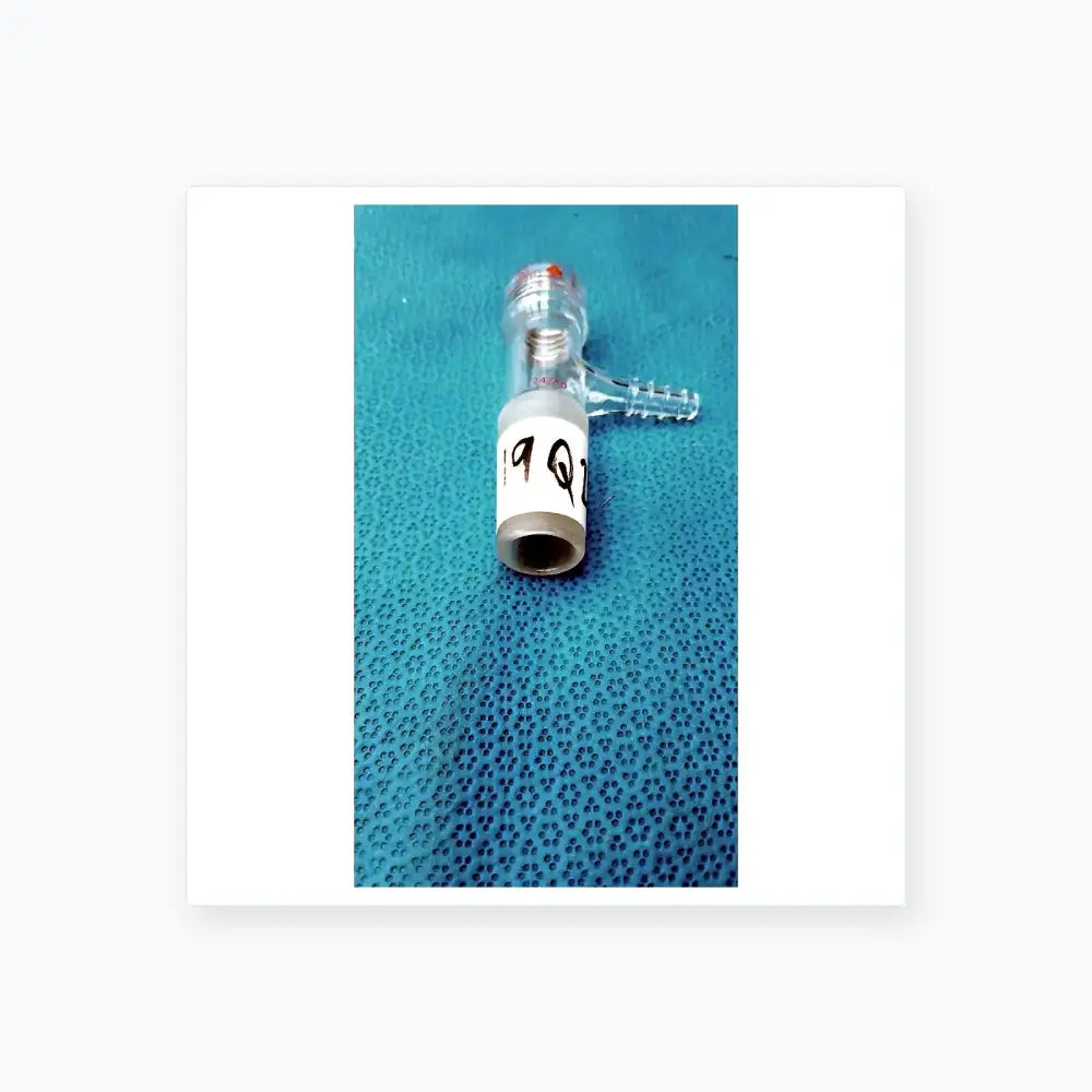 Chemglass Universal Inlet Adapter w/ Chem-Thread & Hose Barb – Lab Use Laboratory Glassware Adapter, second-hand product photo 7