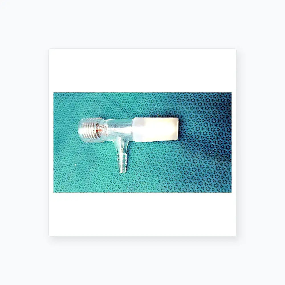 Chemglass Universal Inlet Adapter w/ Chem-Thread & Hose Barb – Lab Use Laboratory Glassware Adapter, second-hand product photo 6