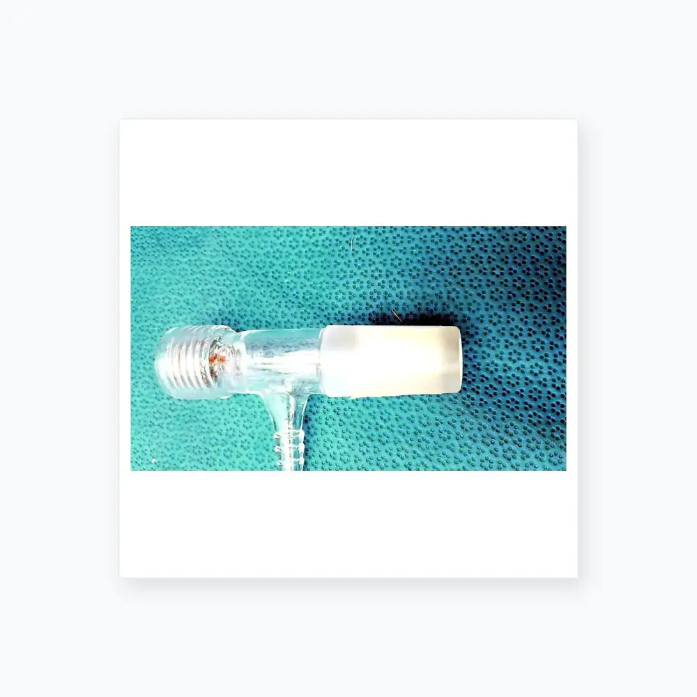Chemglass Universal Inlet Adapter w/ Chem-Thread & Hose Barb – Lab Use Laboratory Glassware Adapter, second-hand product photo 5