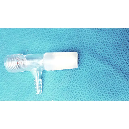 Chemglass Universal Inlet Adapter w/ Chem-Thread & Hose Barb – Lab Use Laboratory Glassware Adapter, second-hand product photo 8