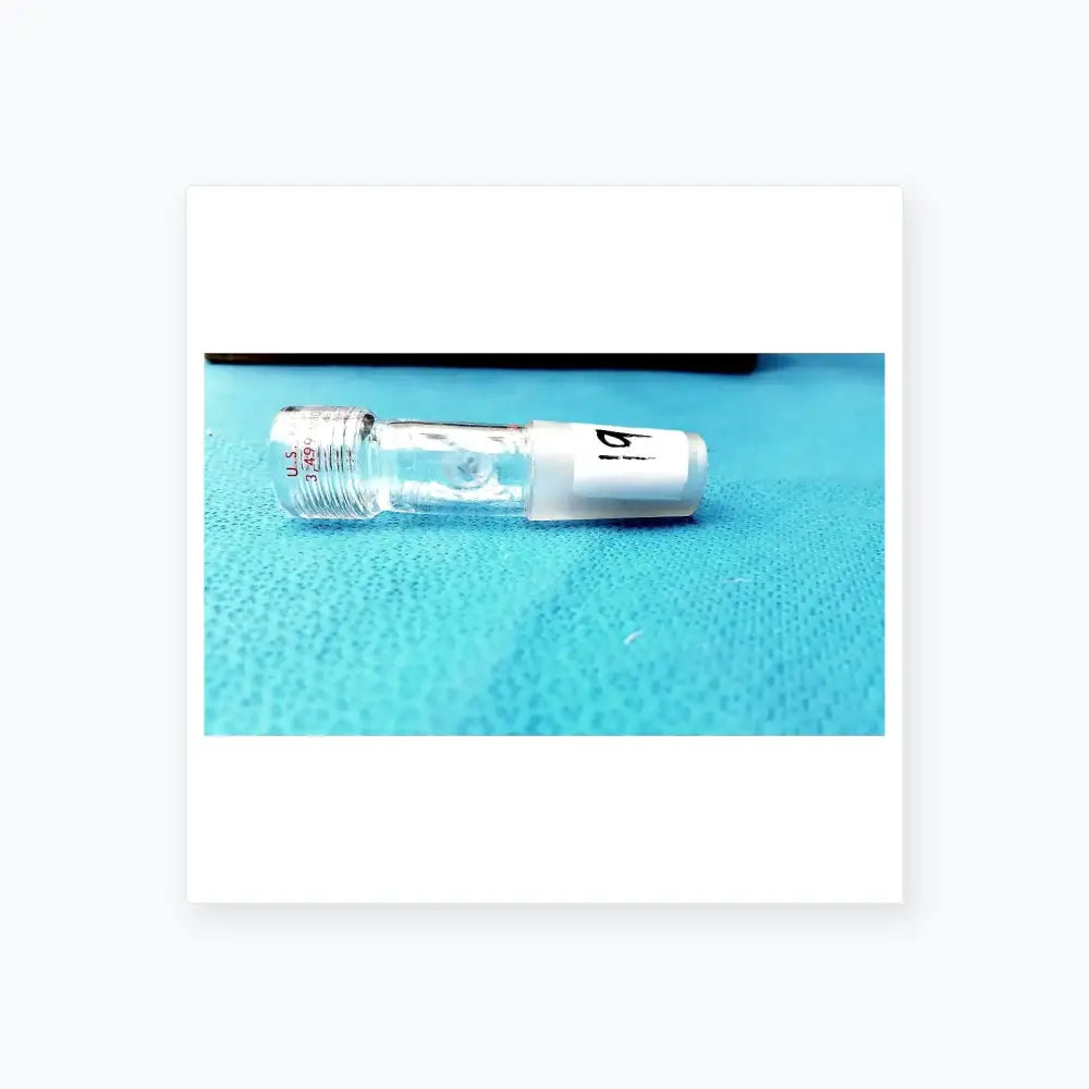 Chemglass Universal Inlet Adapter w/ Chem-Thread & Hose Barb – Lab Use Laboratory Glassware Adapter, second-hand product photo 2