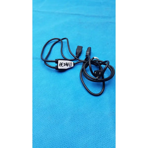 سلك طاقة مقسم على شكل Y من Ching Cheng EL-701A NEMA 5-15P إلى منفذي C13