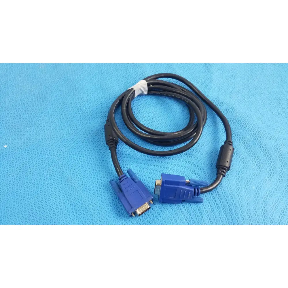 Reuse Medical Ching Tai E81280-D VGA Monitor Cable Male to Male With Dual Ferrite Cores Medical Cables & Cords, second-hand product photo 1