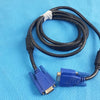 Ching Tai E81280-D VGA Monitor Cable Male to Male With Dual Ferrite Cores