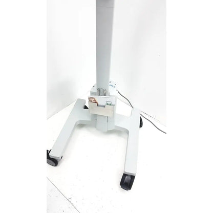 Christie veinviewer vision medical examination lamp in gray with sturdy base and four caster wheels for vision vein visualization