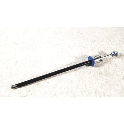 Black and blue circon acmi sheath with metallic tip and handle for surgical use in esrs-28 with etor-28 obturator