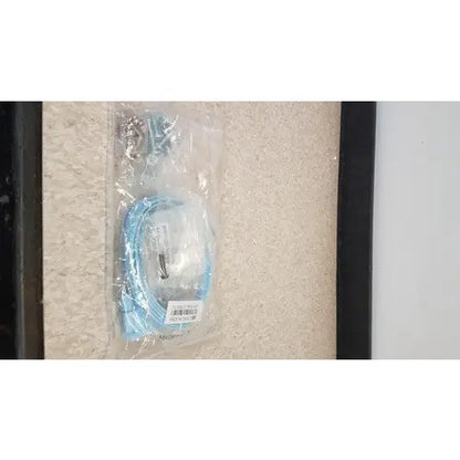 Blue ethernet cable with metal connectors in clear plastic packaging for cisco 5500 series wireless lan controller model 5508