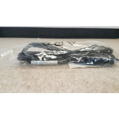 Black braided cable in clear plastic packaging for cisco 5500 series wireless lan controller model 5508 dual ac power