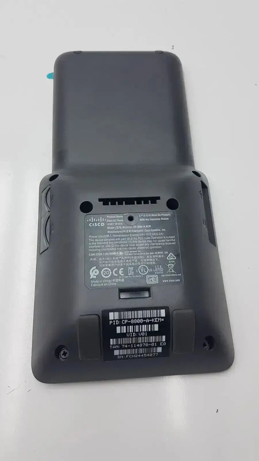 Cisco 8800 Series KEM for Audio CP-8800-A-KEM 74-114878-02 Expansion Module IP Phone Expansion Module, as-is (for parts) product photo 2