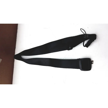Black fabric Cisco 8821 lanyard with adjustable strap and plastic buckle, ideal for reuse medical and office desk accessories