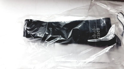 Black cisco 8821 lanyard strap wrapped in clear plastic packaging ideal for reuse medical and office desk accessories