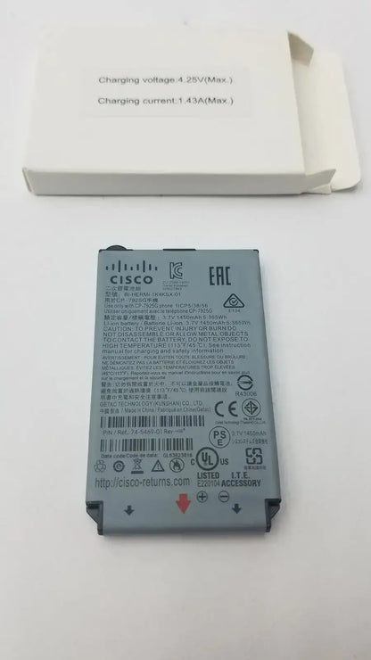 CISCO Battery BI-HERMI-1K4KSX-01 P/N 74-5469-01 1450mAh Battery, second-hand product photo 1