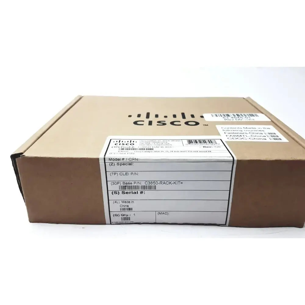 Cisco Catalyst 3850 19, 23, 24 inch and ETSI rack Mount Kit Rack Mount Kit, second-hand product photo 3