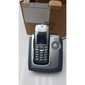 هاتف سيسكو CP-7921G-A-K9 اللاسلكي مع قاعدة وصندوق
