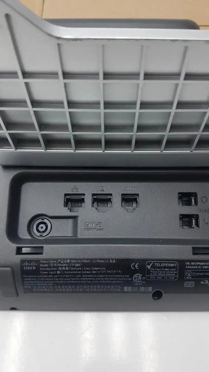 Cisco CP-8841 IP Phone Color VoIP PoE With Base IP Phone, as-is (for parts) product photo 11