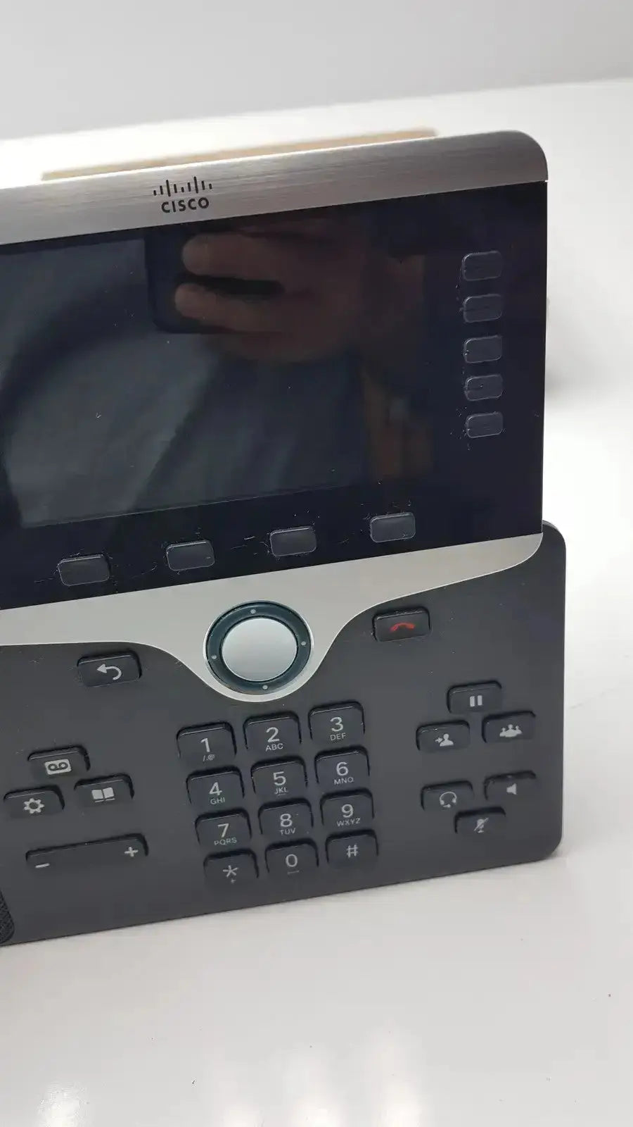 Cisco CP-8841 IP Phone Color VoIP PoE With Base IP Phone, as-is (for parts) product photo 6