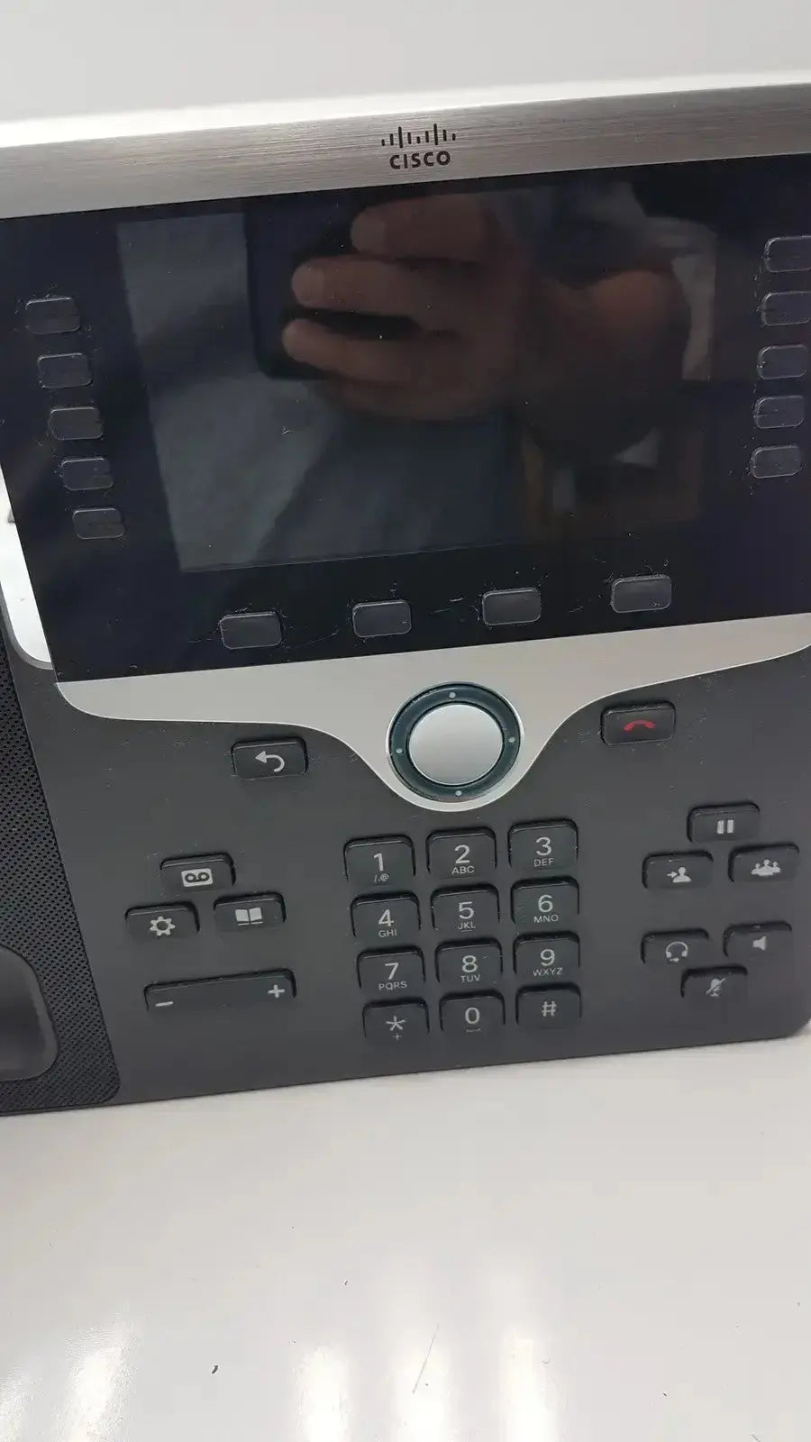 Cisco CP-8841 IP Phone Color VoIP PoE With Base IP Phone, as-is (for parts) product photo 2