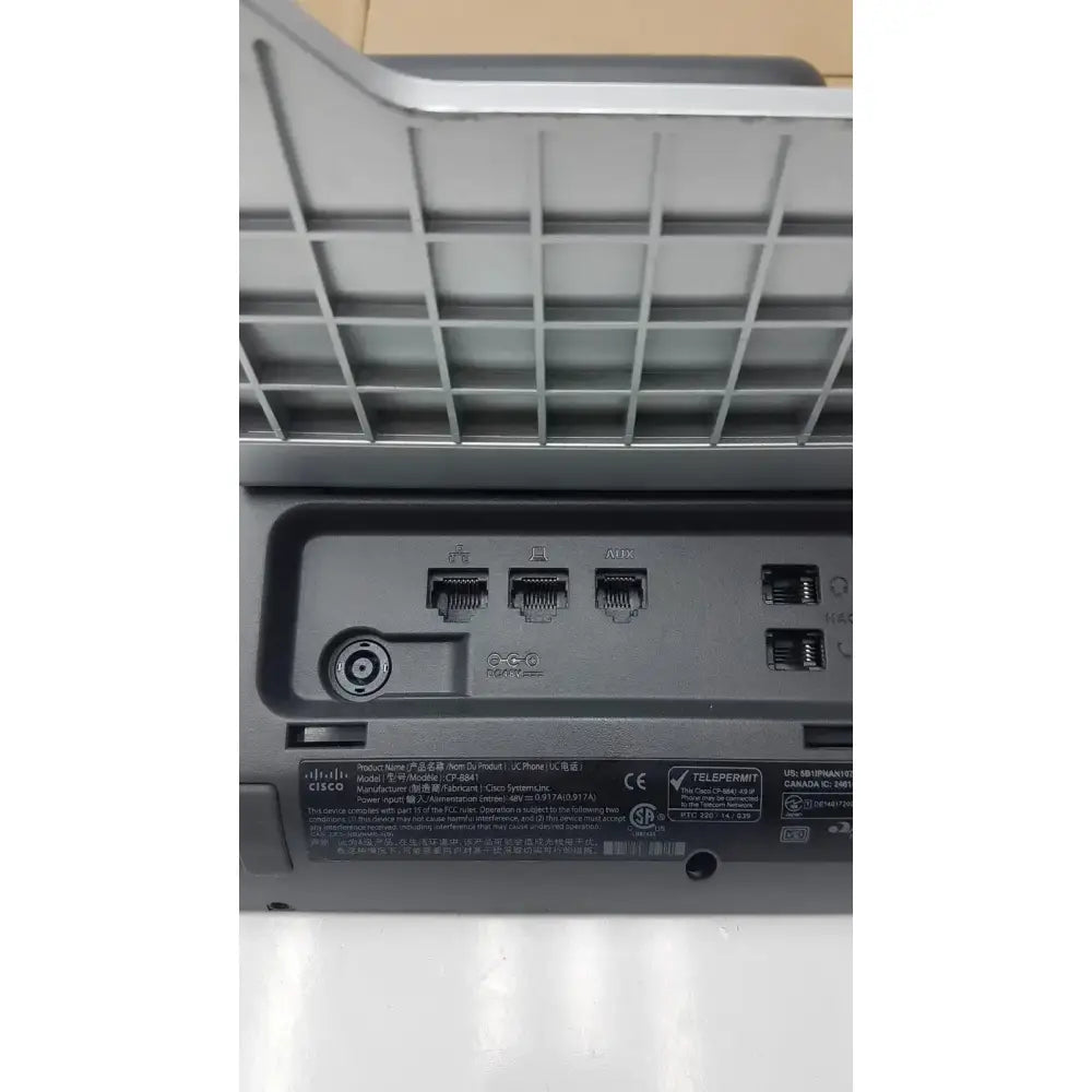 Cisco CP-8841 IP Phone Color VoIP PoE With Base IP Phone, as-is (for parts) product photo 11