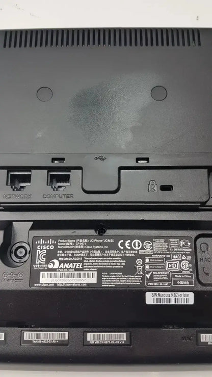 Cisco CP-9971 IP Color Office Phone With Base IP Phone, as-is (for parts) product photo 4