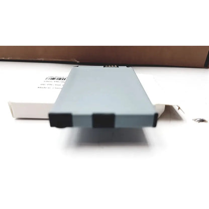 Gray rectangular phone accu battery with black ends and metallic connector for cisco 7925 wireless ip phone extended use