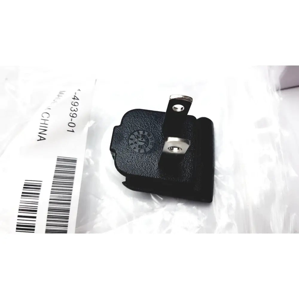 Black plastic power supply adapter with metallic plug and circular logo for cisco supply adapter 7925g ip phone use