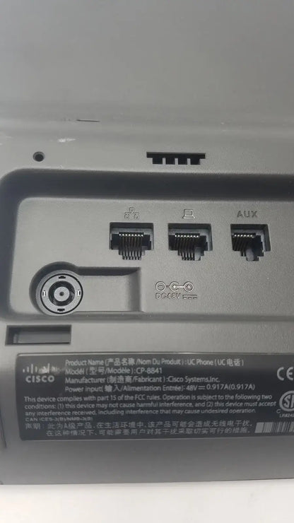 Cisco CP8841 IP Business Phone With Handset IP Phone, second-hand product photo 8