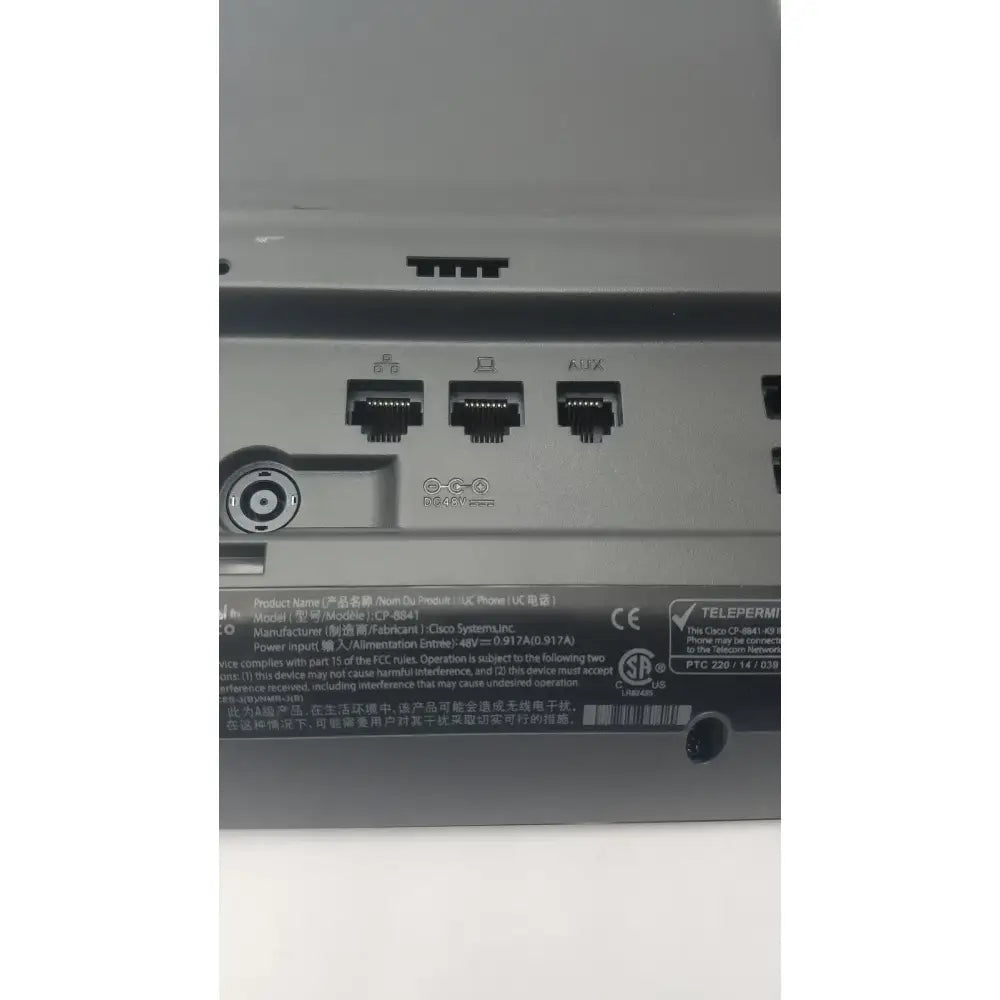 Cisco CP8841 IP Business Phone With Handset IP Phone, second-hand product photo 9