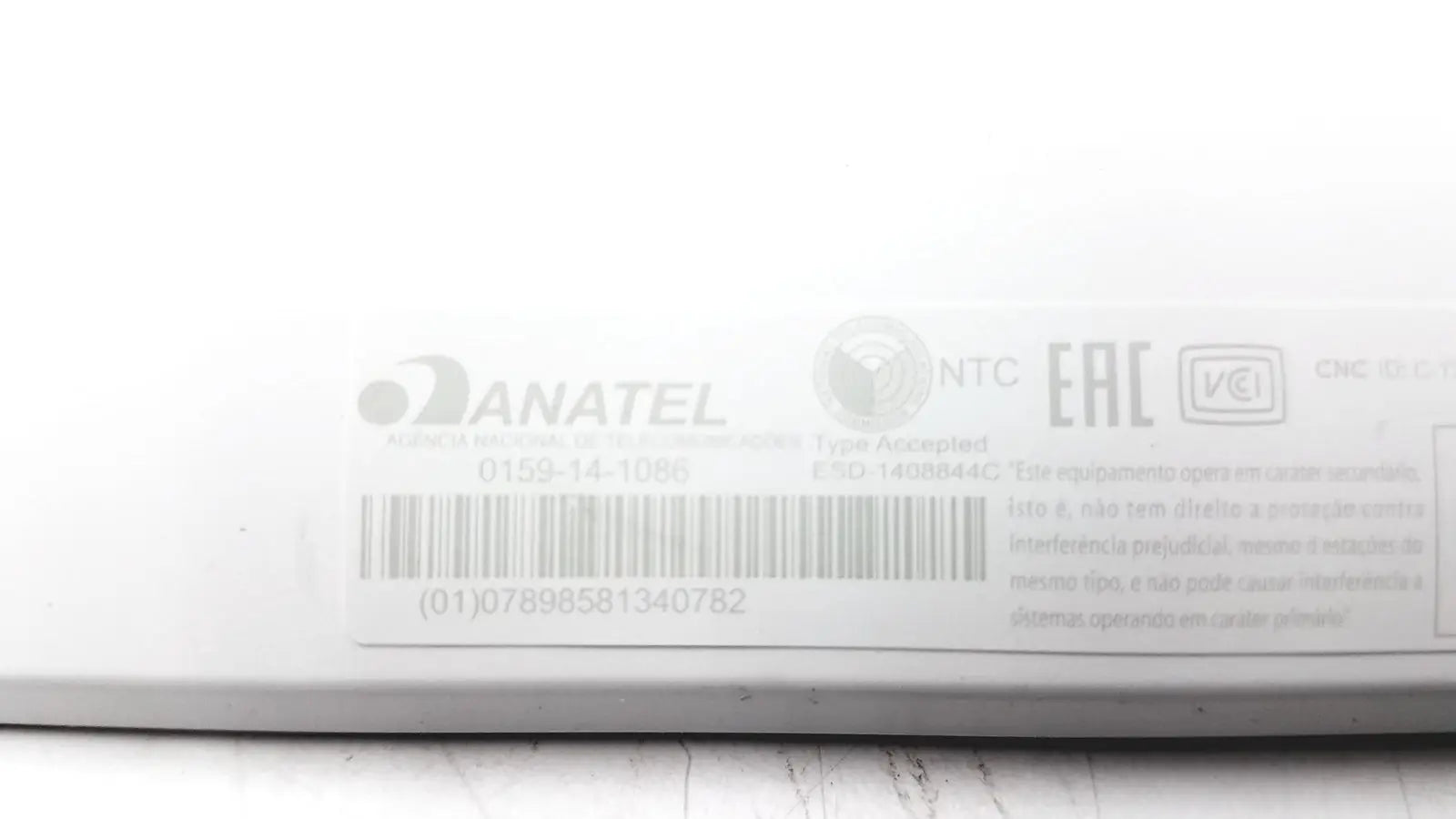 Cisco CTS-CTRL-DV10 TelePresence Touch MX Series Anatel 0159-14-1086 TelePresence Touch Controller, as-is (for parts) product photo 6