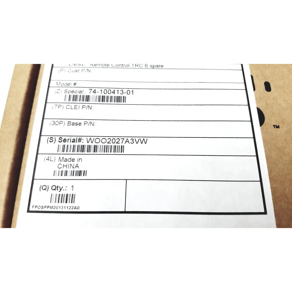 Cisco CTS-RMT-TRC6 Remote for TelePresence