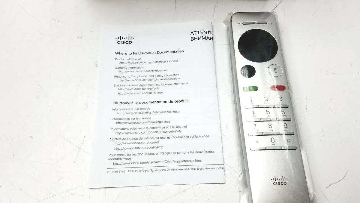 Cisco CTS-RMT-TRC6 Remote for TelePresence